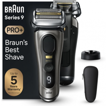 BRAUN Aparat de ras Braun Series 9 Pro+, Umed-Uscat, Acumulator, Negru