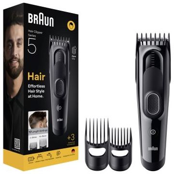 Braun Series 5 HC5530 aparat pentru tuns parul cu 3 instrumente de styling