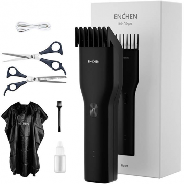 Enchen Aparat de tuns ENCHEN Boost-B, 3-21 mm, 7 trepte, negru (6974728531174)