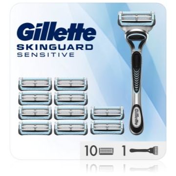Gillette Skinguard Sensitive Aparat de ras + rezervă lame