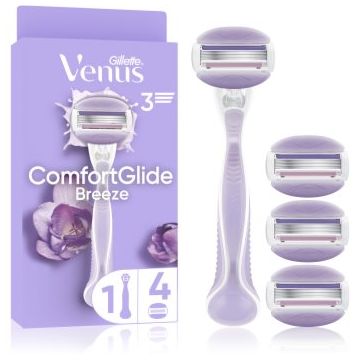 Gillette Venus ComfortGlide Breeze Aparat de ras + rezervă lame