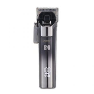 Masina de tuns Mesko MS 2842, Ecran LCD, USB-C, Autonomie 200 minute, IPX6 (Negru)