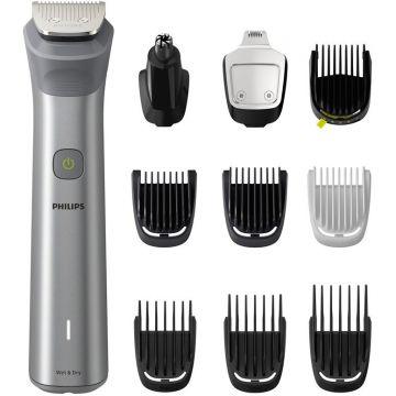 Masina De Tuns MG5920/15 Series 5000 All-in-One Trimmer Pentru Fata Par Si Corp Argintiu
