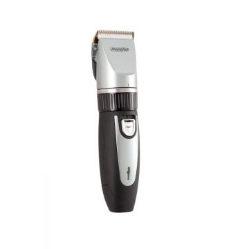 Masina de tuns pentru animale Mesko MS 2826, Autonomie 90 minute, 35 W, USB-A (Negru/Argintiu)