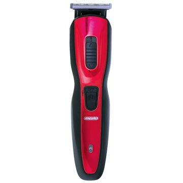 Mesko Set Trimmer Multifunctional 5 in 1 Mesko MS 2931, Tuns Facial Si Corporal, Cu Diverse Accesorii, Rosu