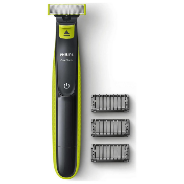 Philips Aparat de ras Philips OneBlade QP272410, Gri-Verde lamaie