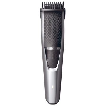 Philips Aparat de tuns barba Philips Seria 3000, acumulator, autonomie 60 min, Gri antracit