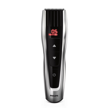 Philips Aparat de tuns Philips HairClipper Series 9000 HC9420-15, 60 Litiu-Ion, Negru-Argint