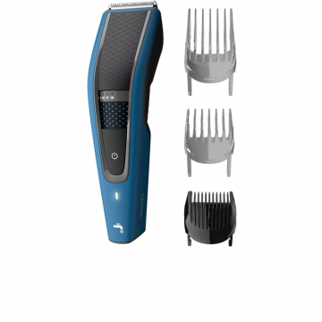 Philips Masina de tuns par Philips, HC5612/15, inox, precizie 1mm, Albastru negru