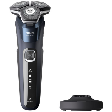 Philips Aparat de ras electric, Philips, seria 5000 S5885 25, Negru-Albastru