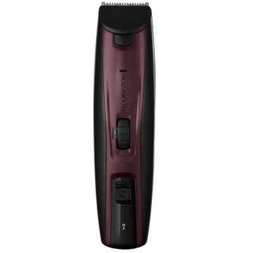 REMINGTON Set de tuns barba Remington Beard Kit MB4047, Lame din Titan cu autoascutire, Trimmer incorporat, 3 piepteni, Husa, Negru-Maro