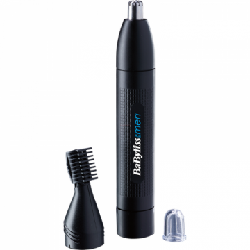 Trimmer pentru nas si urechi BaByliss E652E (Negru)