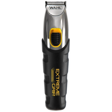 Wahl Aparat de tuns barba Wahl Extreme Grip 09893-0440, 100-240 V, 50-60 Hz , husa inclusa, Negru-Argintiu