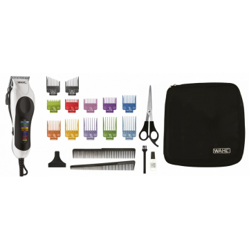 Wahl Aparat de tuns Wahl, ColorPro plus, 20, accesorii, Negru-Alb