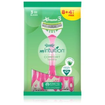 Wilkinson Sword My Intuition Xtreme3 Sensitive aparat de ras de unică folosință 8 + 4 bucati