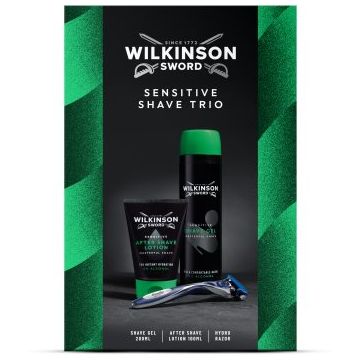 Wilkinson Sword Sensitive Shave Trio set cadou pentru ras