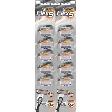 Aparat de Ras Flex 5, 10 Bucati