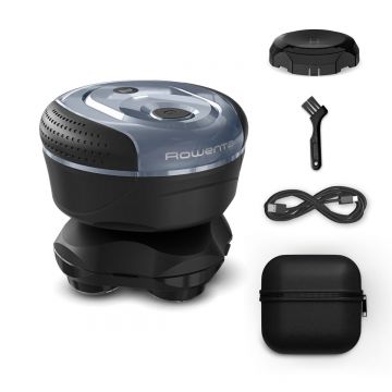 Aparat de ras pentru cap Rowenta Head Shaver TN3110E0  invelis din titan  pana la 80 min autonomie  precizie de 0.1 mm  7300 rpm  tehnologie Wet & Dry