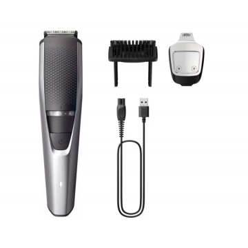 Aparat de tuns barba PHILIPS Seria 3000 BT3239/15, Acumulator, Autonomie 60 min, Gri Antracit, L x A x I (mm) 71x142x225