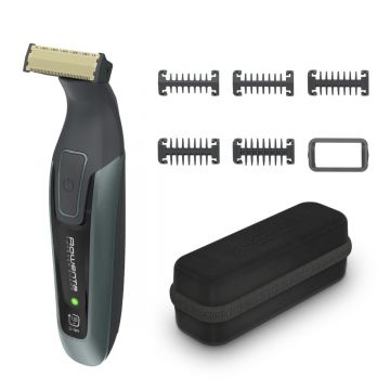 Aparat de tuns barba Rowenta Forever Sharp Comfort TN6044E0  lame din inox  utilizare fara fir  autonomie de pana la 120 min  accesoriu Skin Comfort