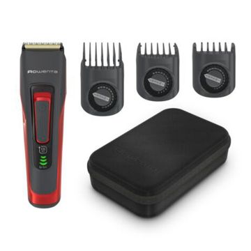 Aparat de tuns parul Rowenta  Advancer TN5221F4  autonomie 120min  încărcare rapida  3 piepteni  45 de lungimi de tăiere  lame cu tehnologie de aut