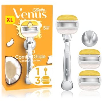 Gillette Venus PRO ComfortGlide Coconut epilator pentru femei cu suport pentru duș