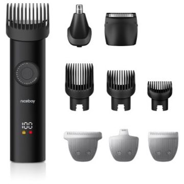 Niceboy AirTrim Trimmer pentru parul de pe corp 8 in 1