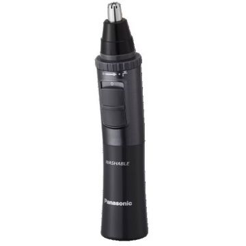 Panasonic Trimmer pentru nas si urechi Panasonic ER-GN33-H301, Lavabil, Negru/Gri