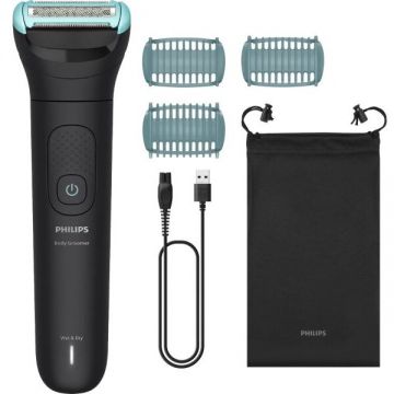 Philips Aparat de tuns Philips BG5470/15, fara fir, Wet & Dry, autonomie 100 min