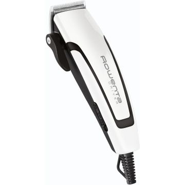 Rowenta Aparat de tuns ROWENTA Driver TN1601F1, 4 piepteni, 3 micro-setari de precizie, negru/alb