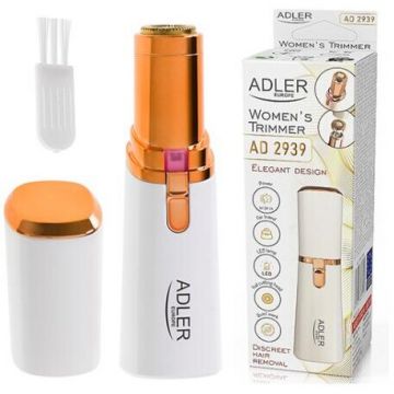 Trimmer Epilare Zona Fetei Elegant Lumina LED Auriu-Perlat