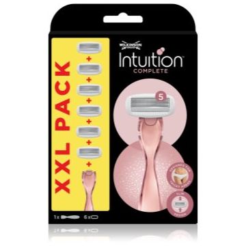 Wilkinson Sword Intuition Complete aparat de ras + rezervă 6 bucati