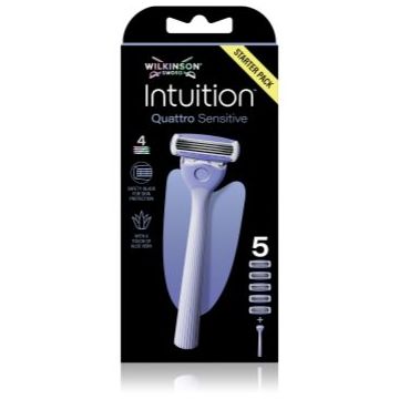 Wilkinson Sword Intuition Quattro Sensitive aparat de ras rezerva lama 5 pc